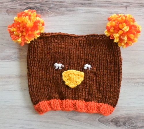 bonus-projects-Turkey Sack Hat free knitting pattern by Underground Crafter 1 square - Marie Segares