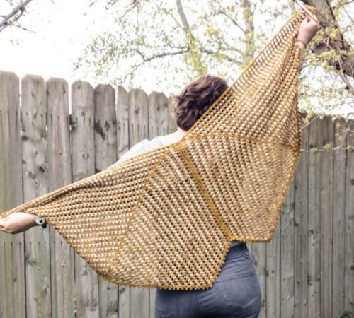 snug-and-stylish-You Are Strong Shawl